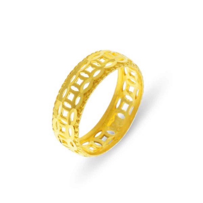 Nhẫn vàng tay may mẵn