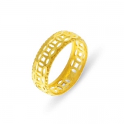 Nhẫn vàng tay may mẵn