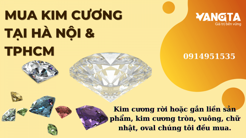 Mua kim cương tại Hà Nội & TPHCM