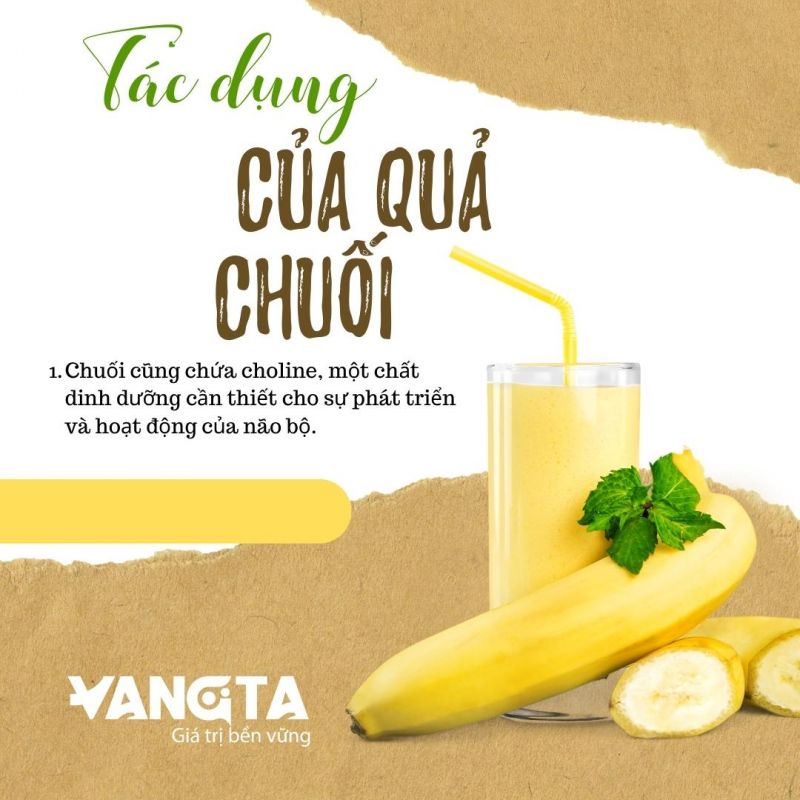 Tác dụng của quả Chuối